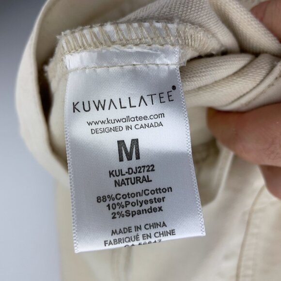 Men's Cream Denim Jacket - Picture 4 of 10